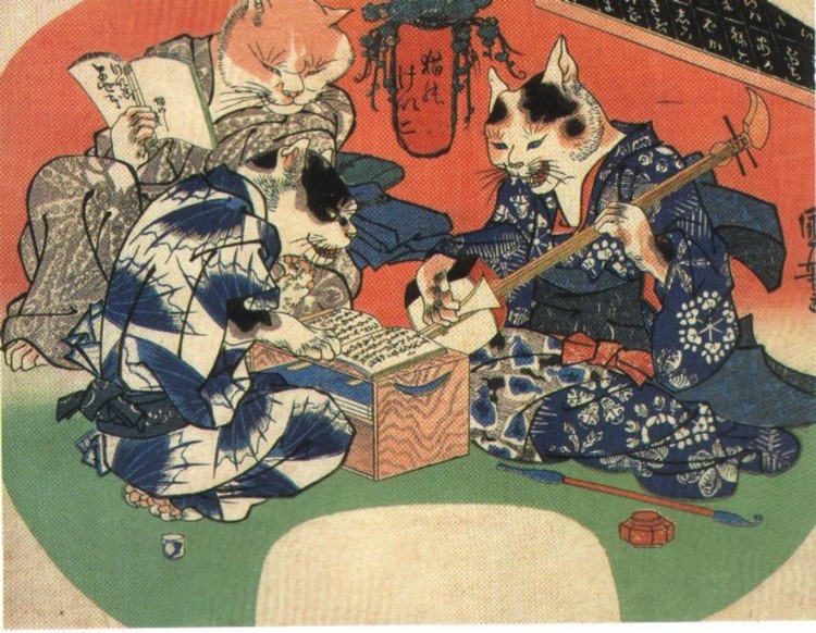 ブームは繰り返す！ 猫のしっぽが短い理由と江戸時代の猫ブーム｜みんなのペットライフ